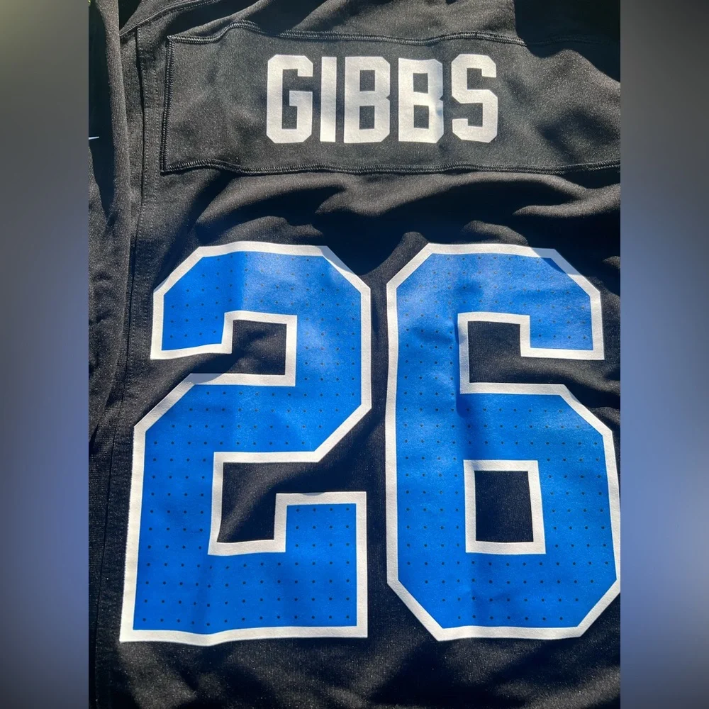XXL  Jahmyr Gibbs Detroit Lions Nike NFL Game Jersey #26 - 2nd Alternate